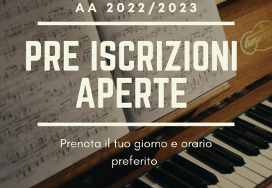 Preiscrizioni AA 2023/2024